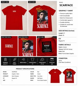 Scarface "Money, Power, Respect" T-Shirt