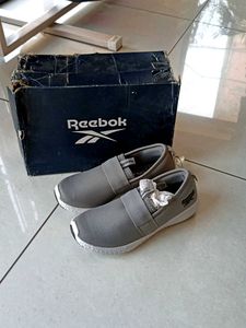 Reebok Gray Slip-On Shoes