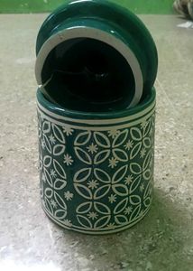 Decorative Ceramic Jar with Lid
