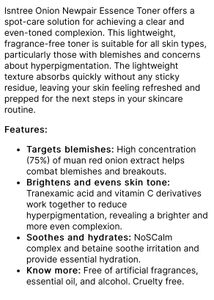 Isntree Essence Toner