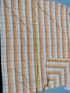 Men's Plaid Button-Down Shirt Fabric
