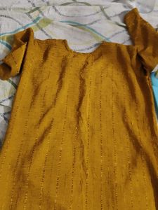 Beautiful Yellow Kurta Set with Dupatta