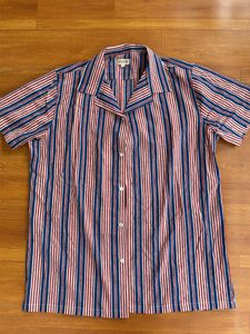 Striped Button-Up Shirt