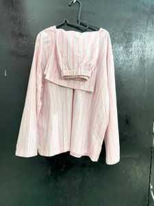 Striped Pajama Set