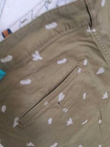 Men's Patterned Chino Shorts