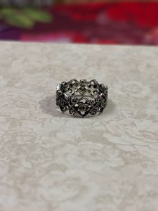 Oxidised Silver Ring Set – 3