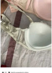 Bra -2 Combo Pink And Green