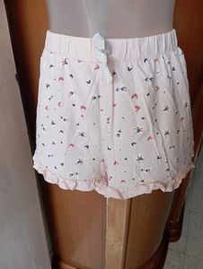 Cute Floral Print Shorts