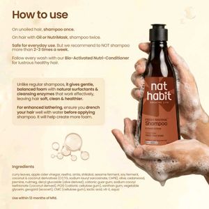 Nat Habit Curry Cider Navdha Shampoo