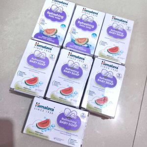 COMBO of 7 Himalaya Refreshing Baby Soap, 75g EACH
