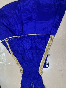 Royal Blue Festive Anarkali Gown / Kurti