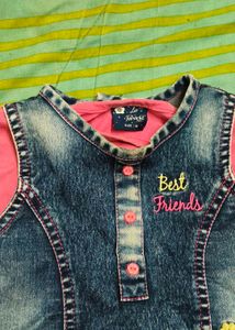 Girl Baby Denim Frock