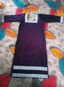Velvet Kurti