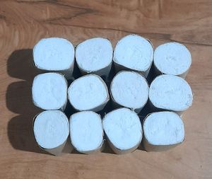 Set Of 12 [6cm × 4mtrs] Handmade Cotton Rolled Bandage