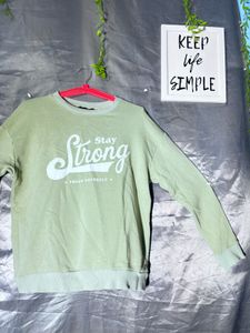 Stay Strong Graphic Sweatshirt