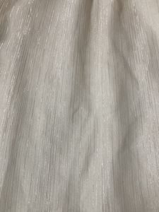 Elegant Gold &amp; White Party Dress