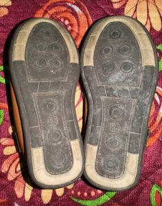 CuteWalk Brown Loafers - Size 25