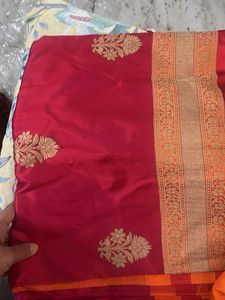 100% Pure silk saree from Nalli &amp; Stitched Blouse