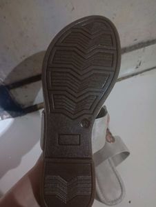 Stylish Grey Flat Sandals