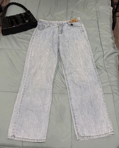 Light Blue Parallel Jeans