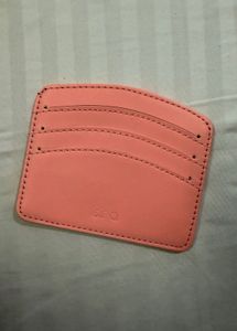 Pink Card Holder