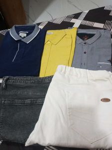 Men's Casual Shirt & Jeans Bundle