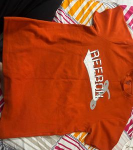 Orange Reebok T-Shirt