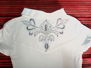 New White Girl's T Shirt