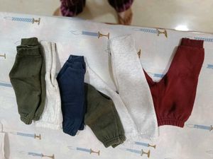 Kids' Colorful Joggers- Set Of 6
