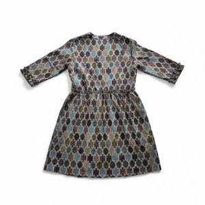 Casual Print Midi Dress