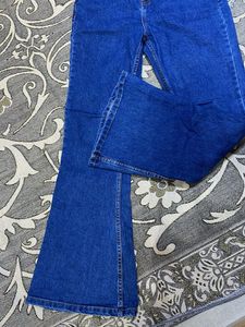 Flared Denim Jeans