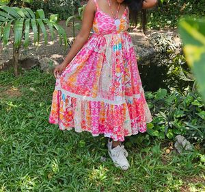 Floral Sundress - Vibrant &amp; Flowy
