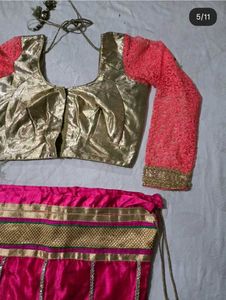 Pink Lehenga Choli Set