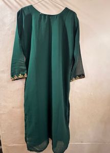 Elegant Emerald Green Kurta