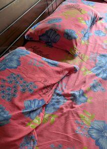 Floral Pink Bed Sheet