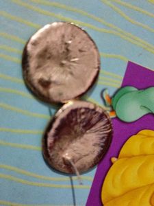 Vintage Style Coin Earrings