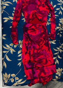 Maroon Dress