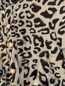 Stylish Animal Print Midi Dress