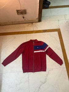 Red Casual Jacket