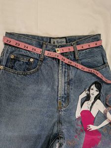 Custom Illustrated Jeans