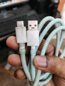 USB Charging Cable with Spiral Protector
