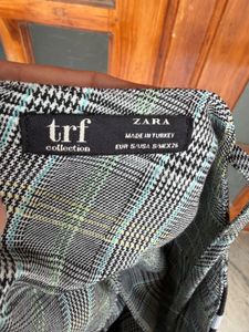 Zara Plaid Mini Dress