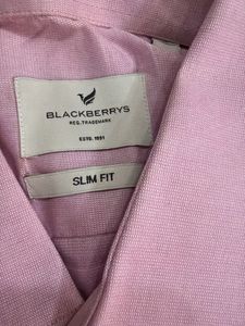Men's Pink Slim Fit Dress Shirt