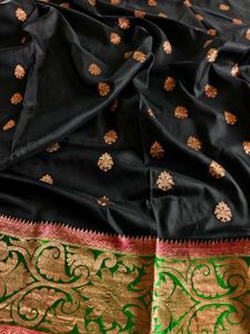 100% Pure Silk Mughal Banarasi