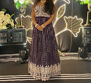 Embroidered Ethnic Gown