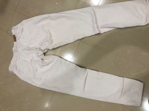 Ripped White Jeans