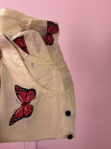 butterfly print kurti + free gift