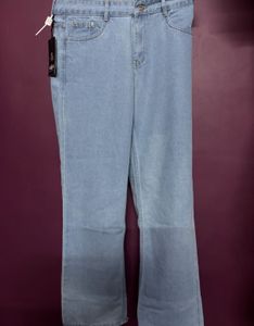 Light Wash Flare Denim Jeans