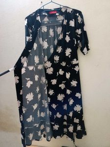 Floral Wrap Dress
