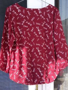 Maroon Top